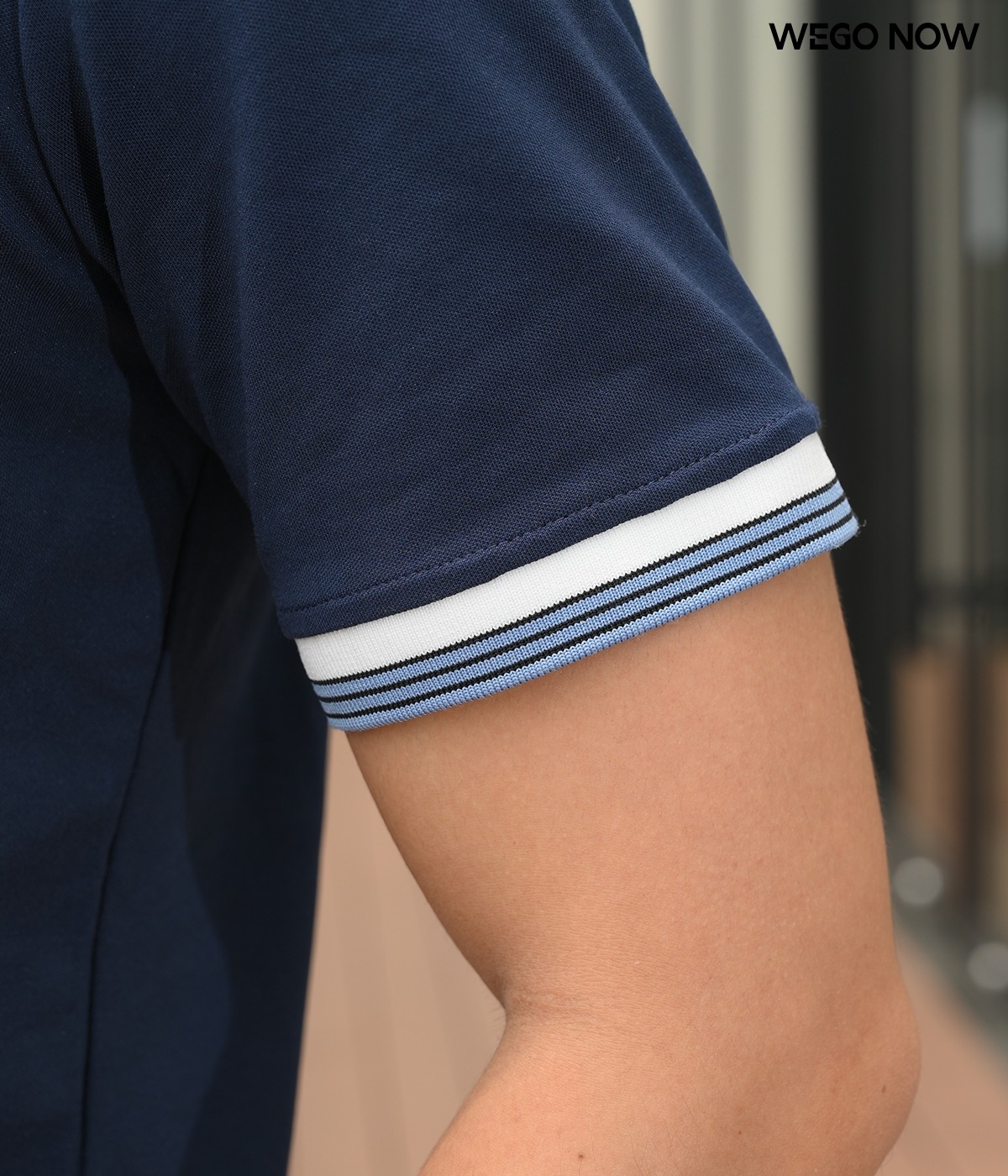 Áo phông thun đồng phục Minimal Polo: Màu xanh đen 04 - Ảnh 3