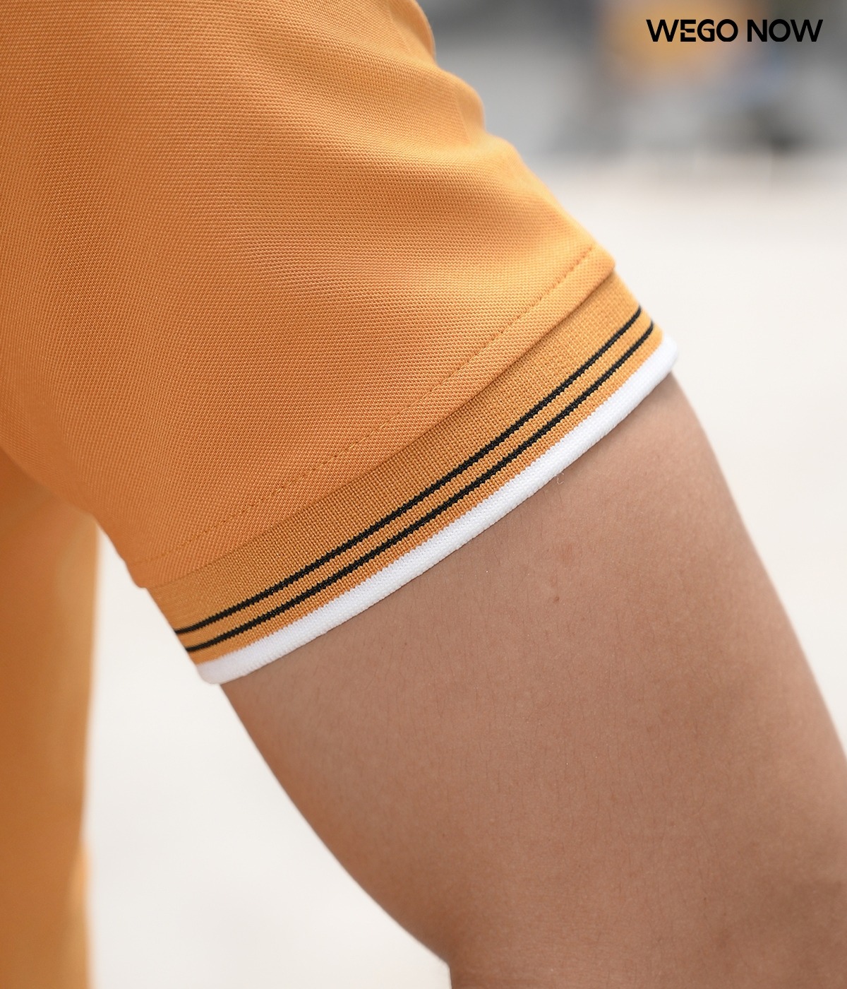 Áo phông thun đồng phục Minimal Polo: Màu vàng mía 03 - Ảnh 2
