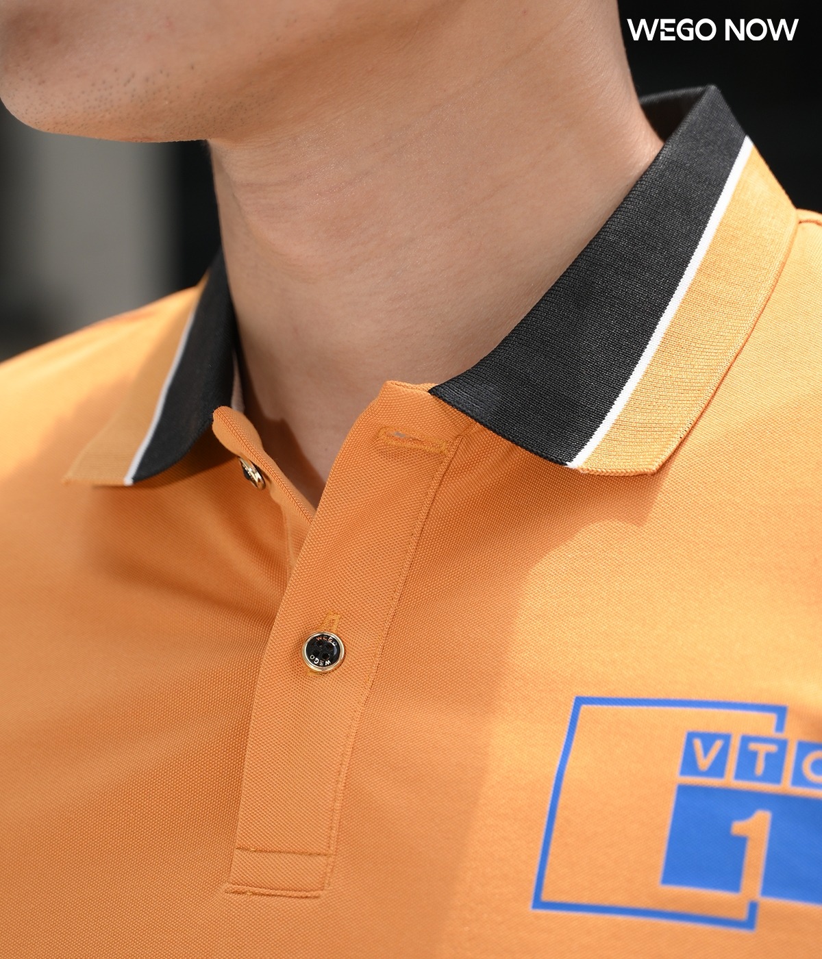 Áo phông thun đồng phục Minimal Polo: Màu vàng mía 04 - Ảnh 3