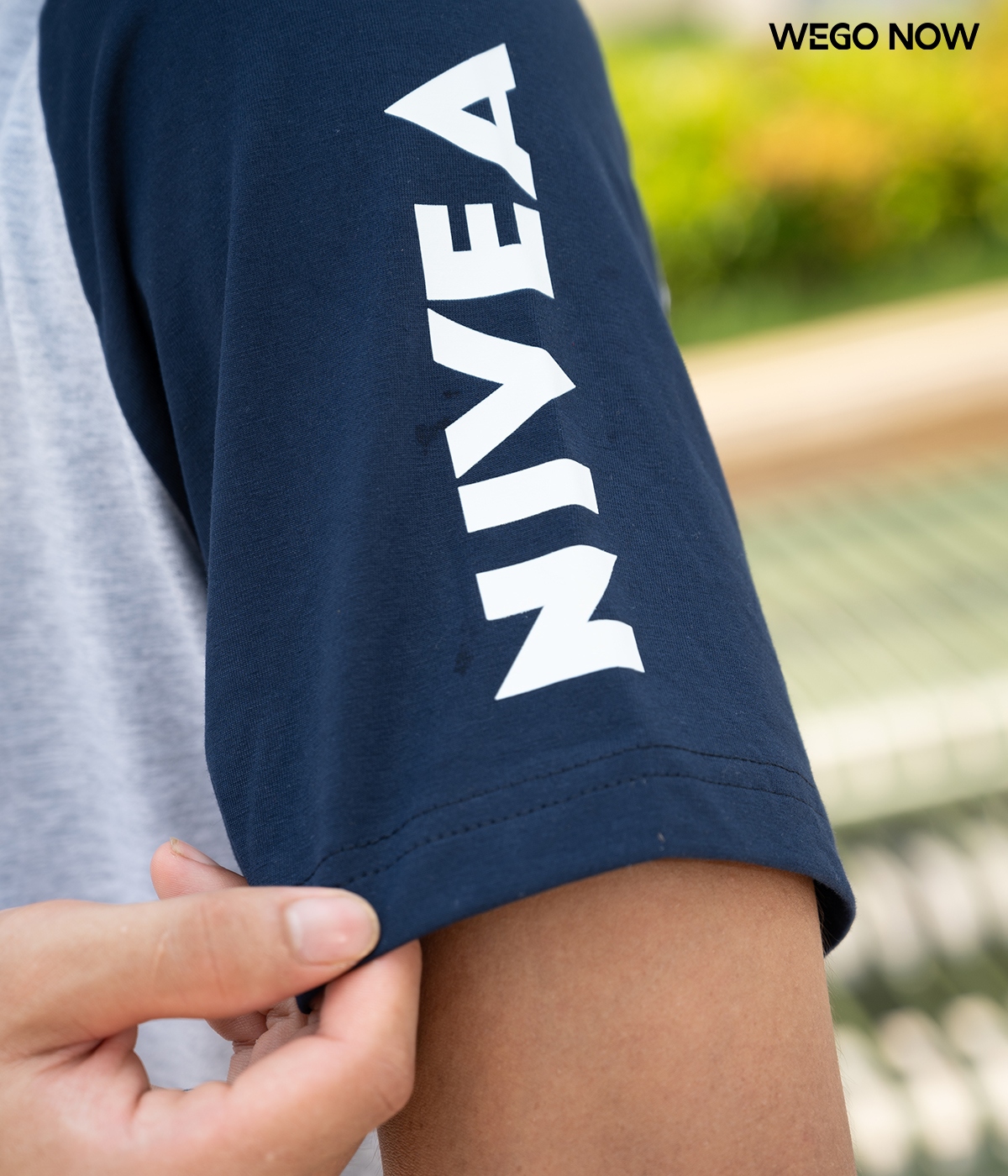 Áo thun phông đồng phục cổ tròn Nivea - Ảnh 2