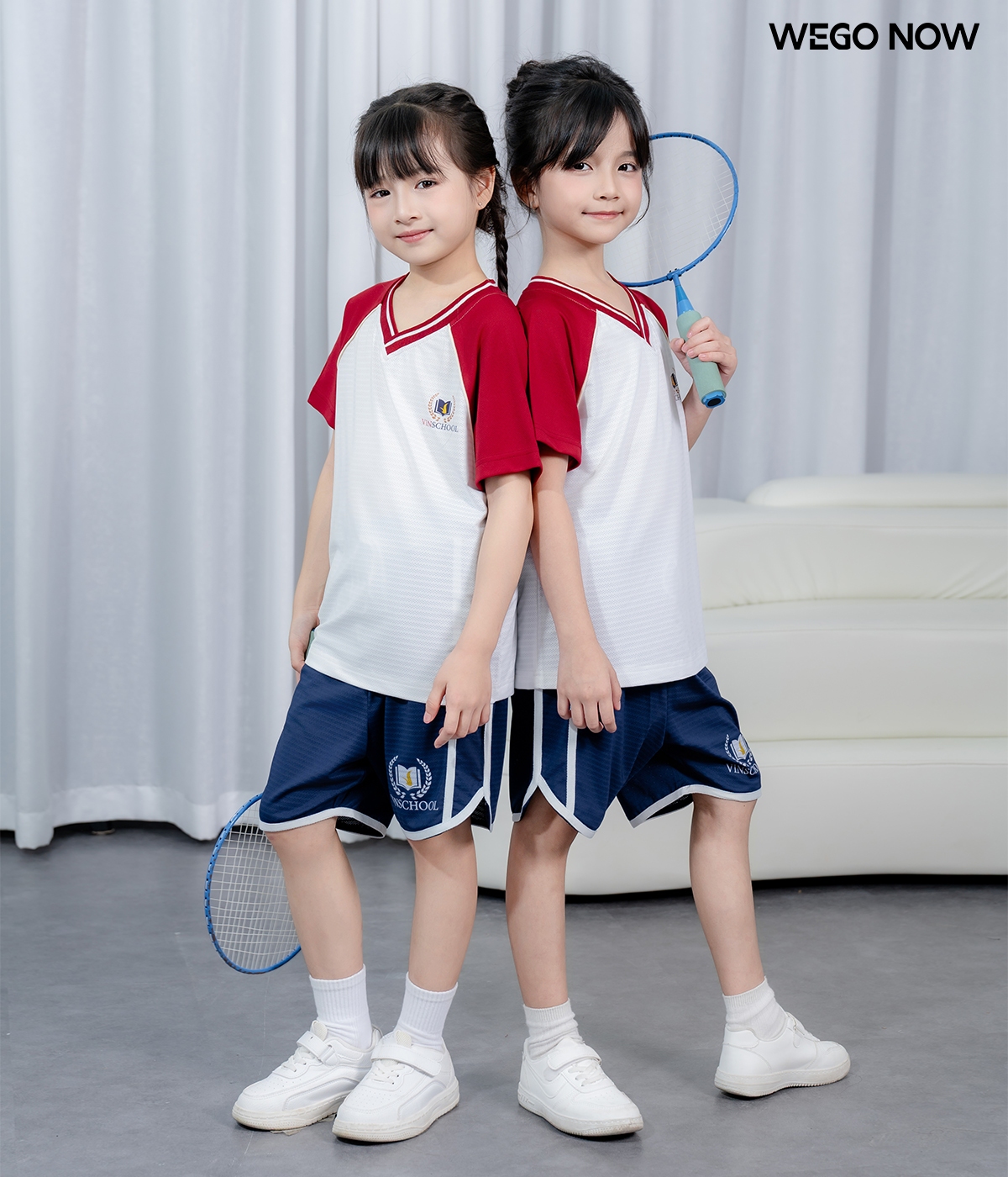 Quần thể thao đồng phục học sinh màu xanh đen
