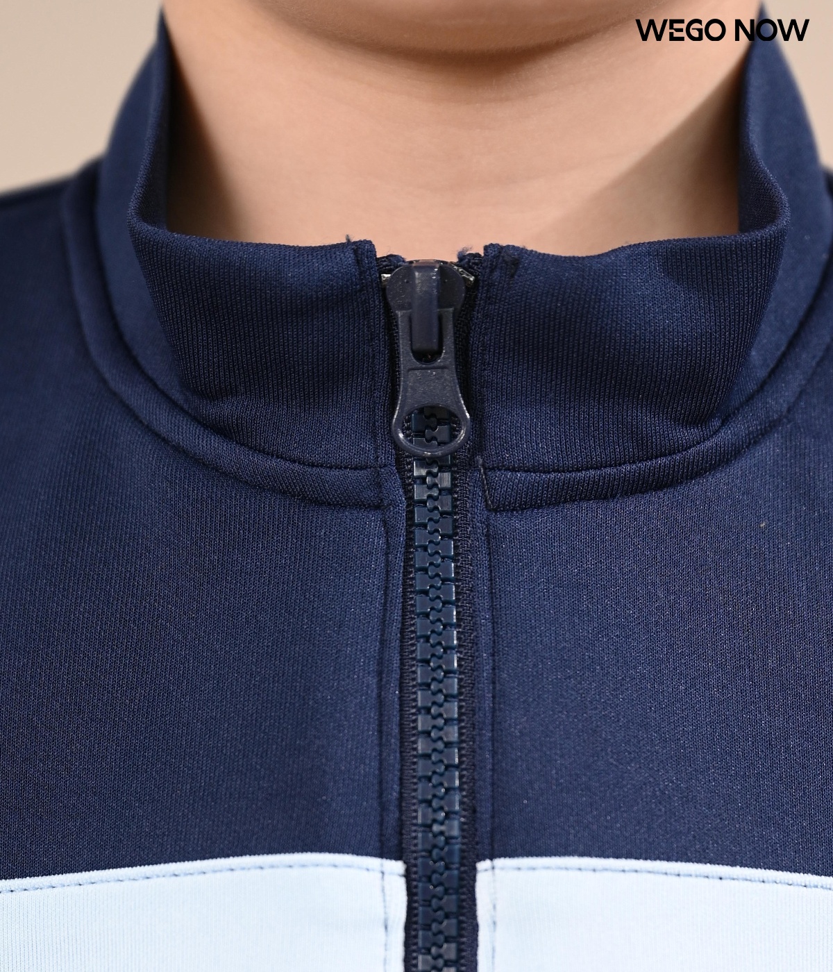 Áo khoác bomber đồng phục mầm non màu xanh đen - Ảnh 3