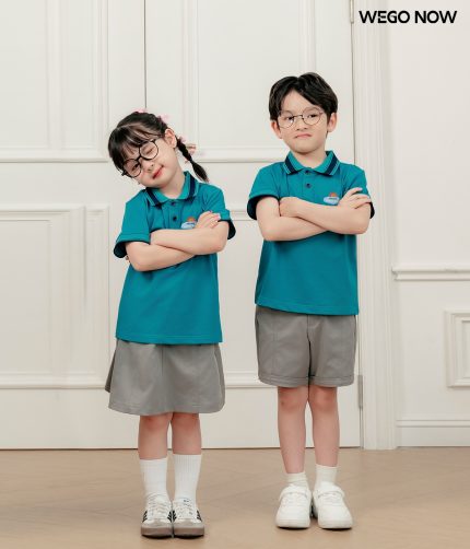 Áo thun phông Đồng phục mầm non màu lý