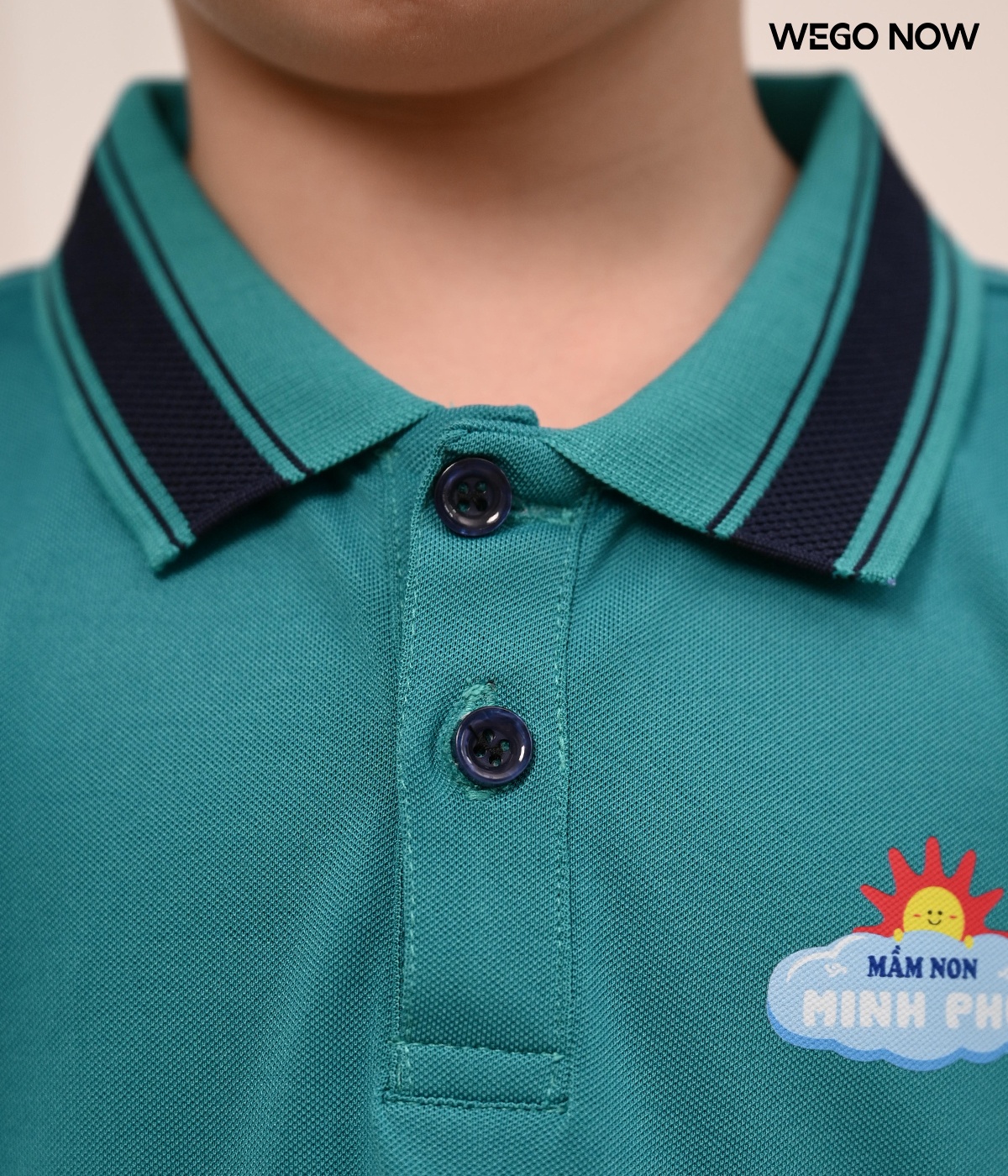 Áo thun phông Đồng phục mầm non màu lý - Ảnh 2