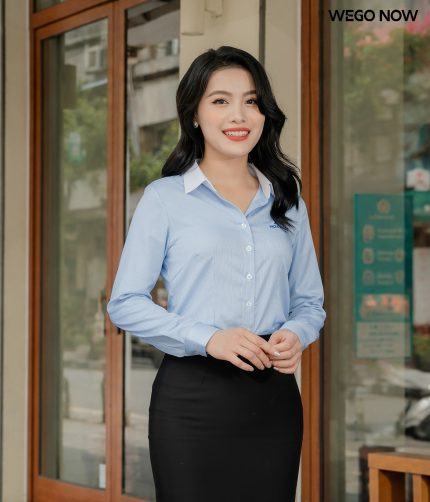 Đồng phục áo sơ mi bamboo Hòa Phát