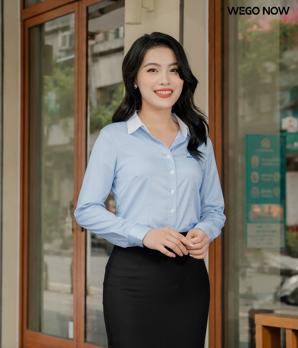 Đồng phục áo sơ mi bamboo Hòa Phát