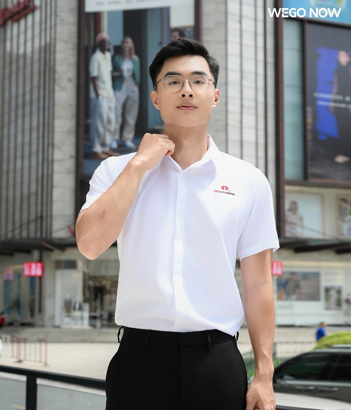 Đồng phục áo sơ mi nano Techcombank
