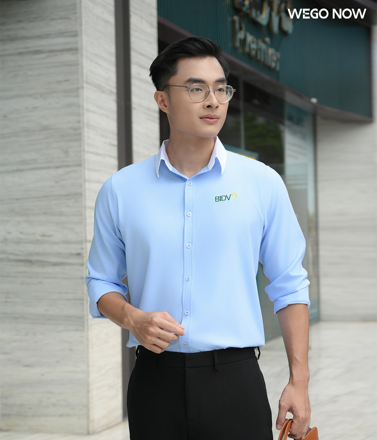 Đồng phục áo sơ mi nano BIDV