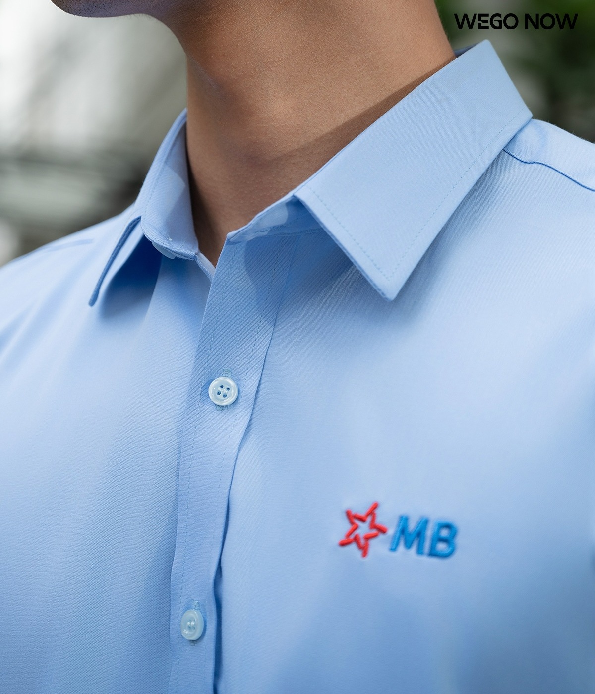 Đồng phục áo sơ mi bamboo MB Bank - Ảnh 2