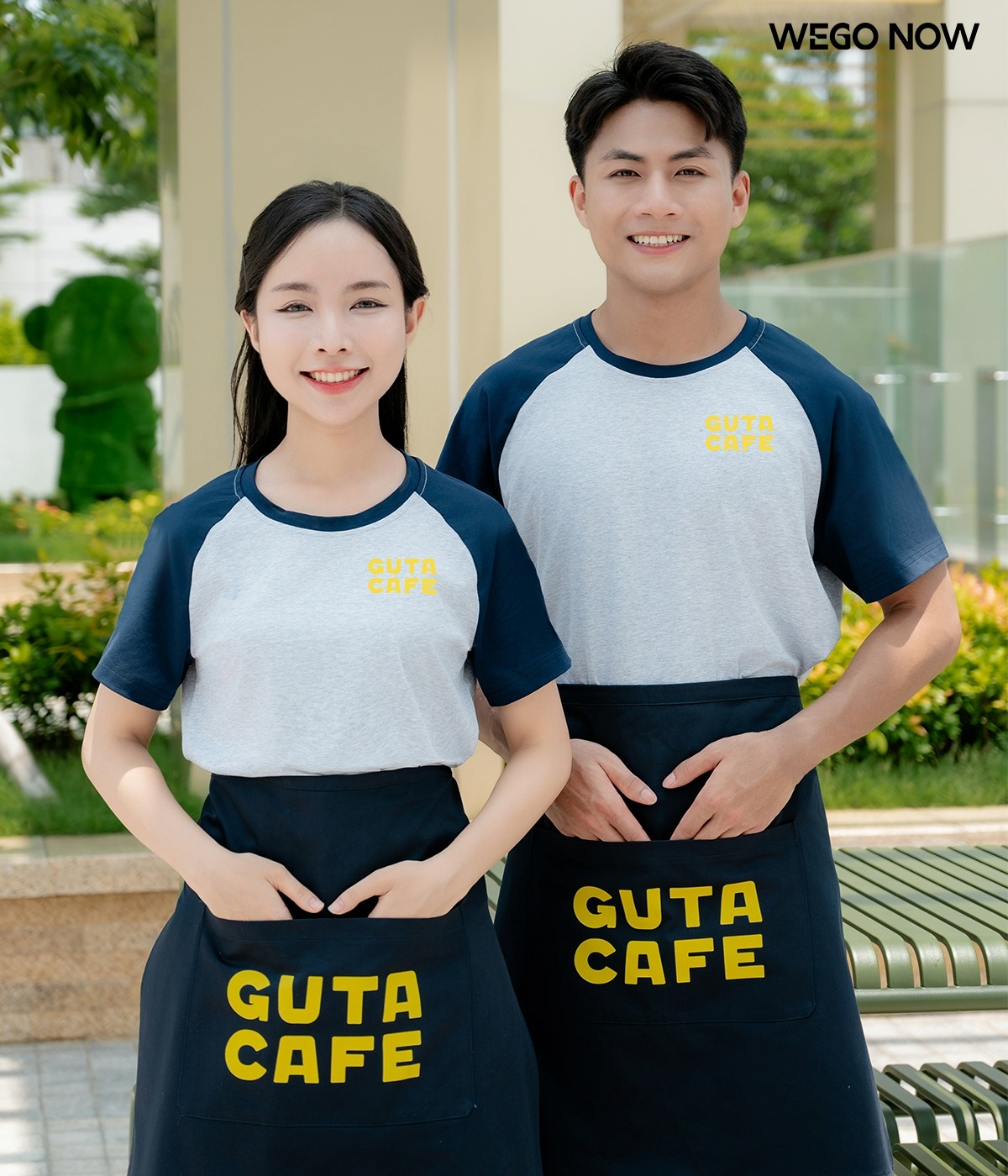 Tạp dề nửa thân 01